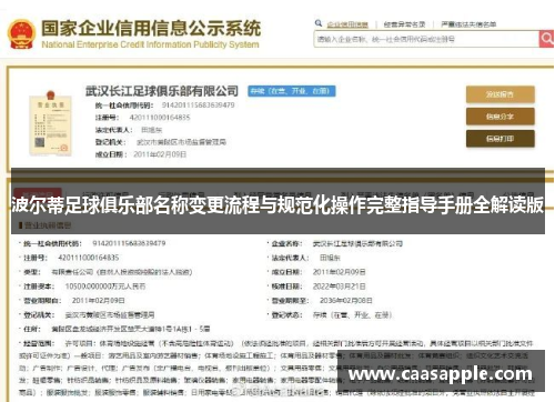 波尔蒂足球俱乐部名称变更流程与规范化操作完整指导手册全解读版